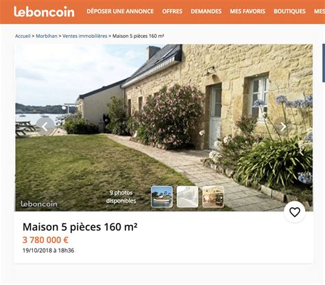 boncoin bretagne immobilier